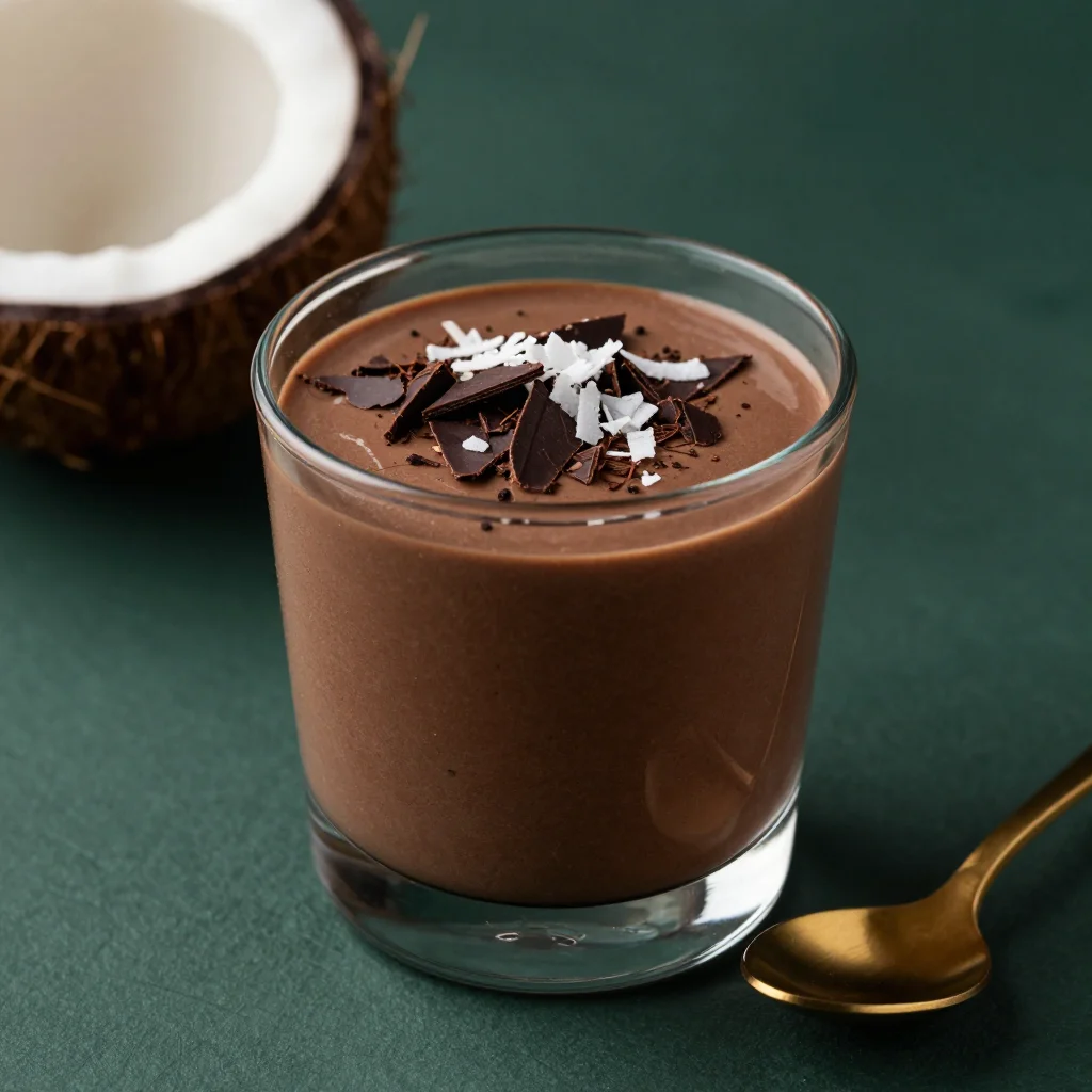 Receta - Mousse de Coco y Cacao